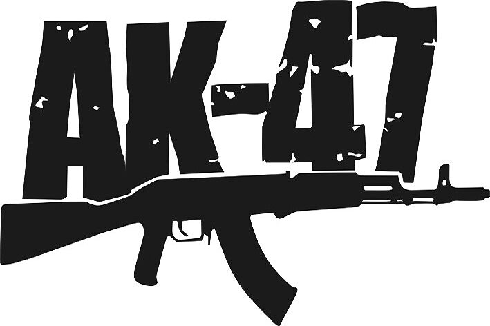 Картинка с надписью ак 47, красные картинки про