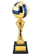 Кубок KM2987c "Волейбол", h 34 см, d чаши 12 см